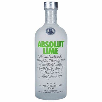 Rượu Absolut Lime Vodka (1000ml)