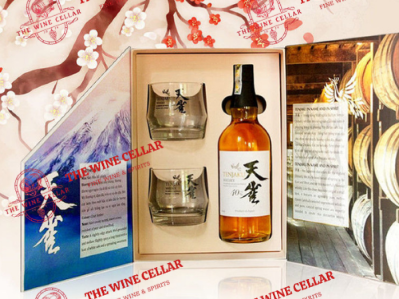 Rượu Tenjaku Whisky – Hộp quà tết đến từ Nhật Bản