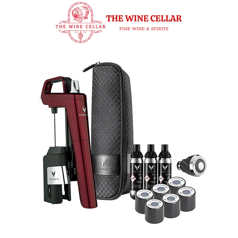 Máy chiết rượu Coravin Model 6+ Burgundy