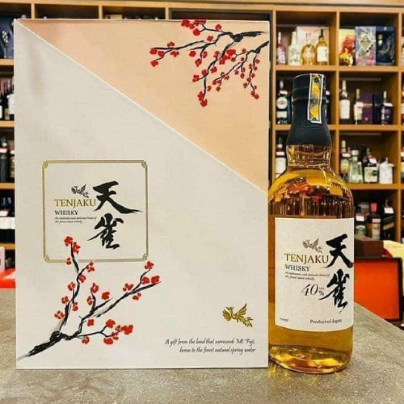 Rượu Tenjaku Whisky – Hộp quà tết đến từ Nhật Bản